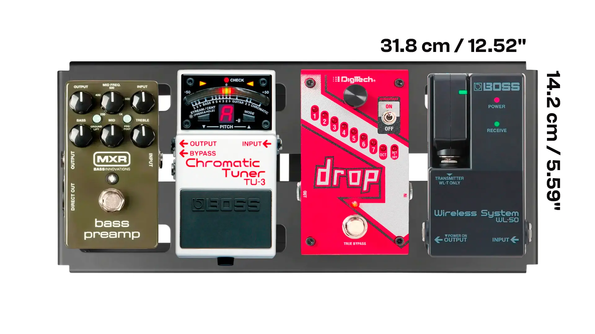 DUO 2.0 Pedalboard | RockBoard