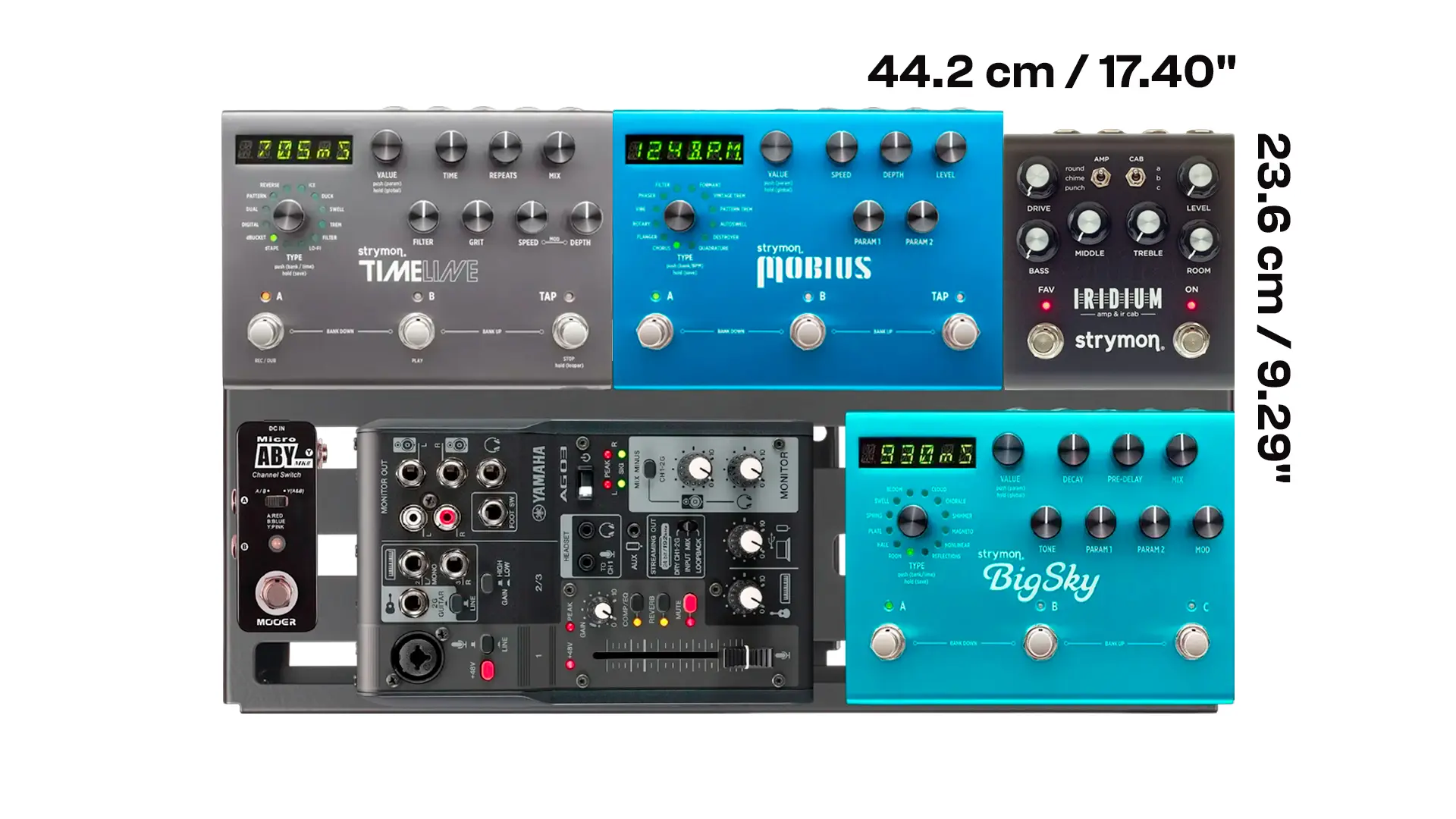 TRES 3.0 Pedalboard | RockBoard