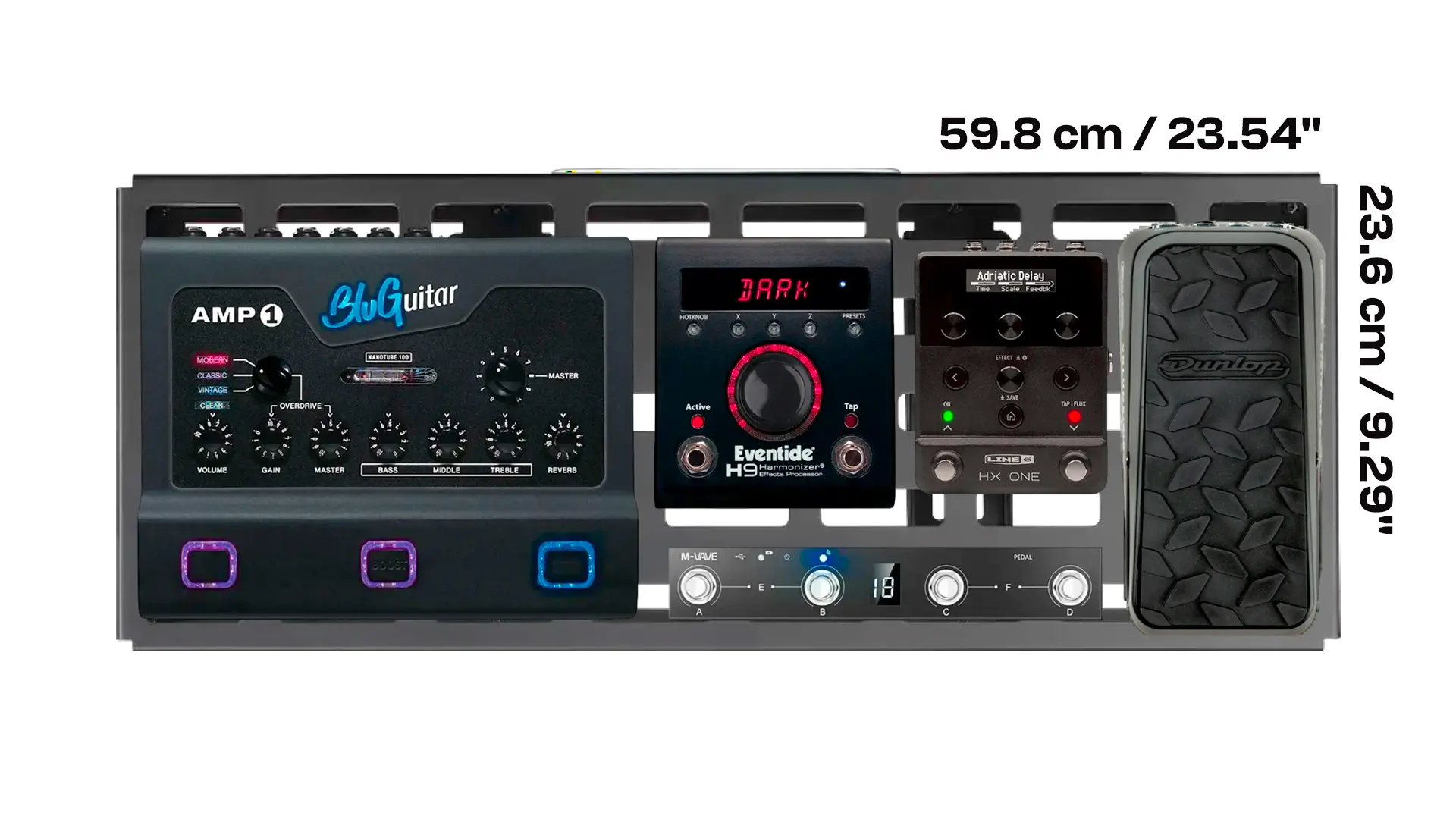 TRES 3.2 Pedalboard | RockBoard